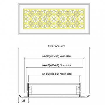 CỬA GIÓ NGHỆ THUẬT/ Décor air grilles